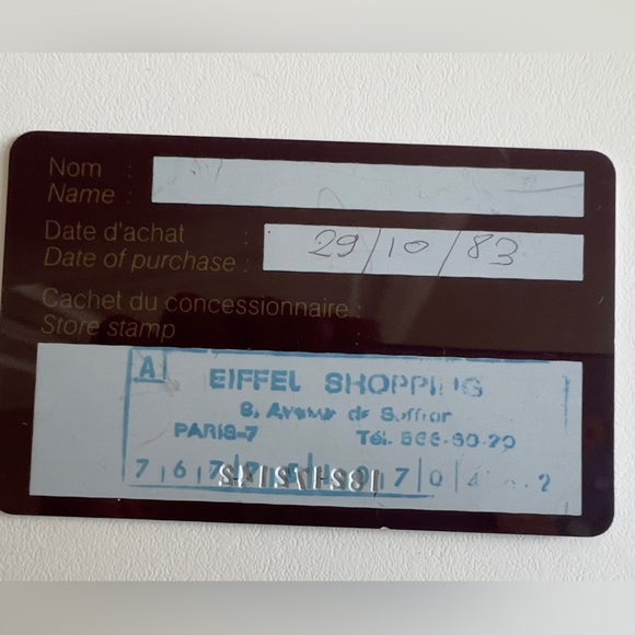 Cartier Vintage Mint Suede Purse from Paris - Picture 4 of 12